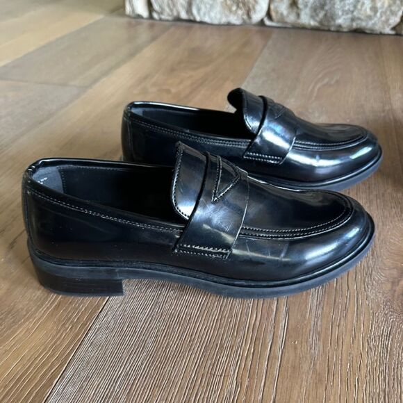 Steve Madden Lorenn Loafer In Black - Picture 6 of 12